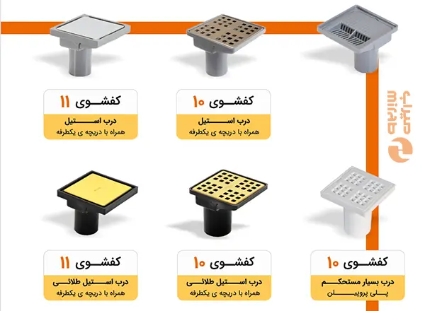 کفشور آشپزخانه میراب