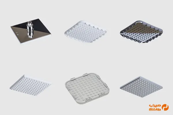 میراب، تولید کننده انواع سردوش های مربعی مدرن