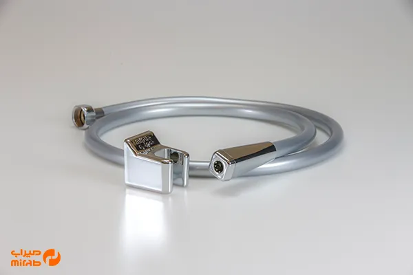 شلنگ دستشویی طوسی میراب